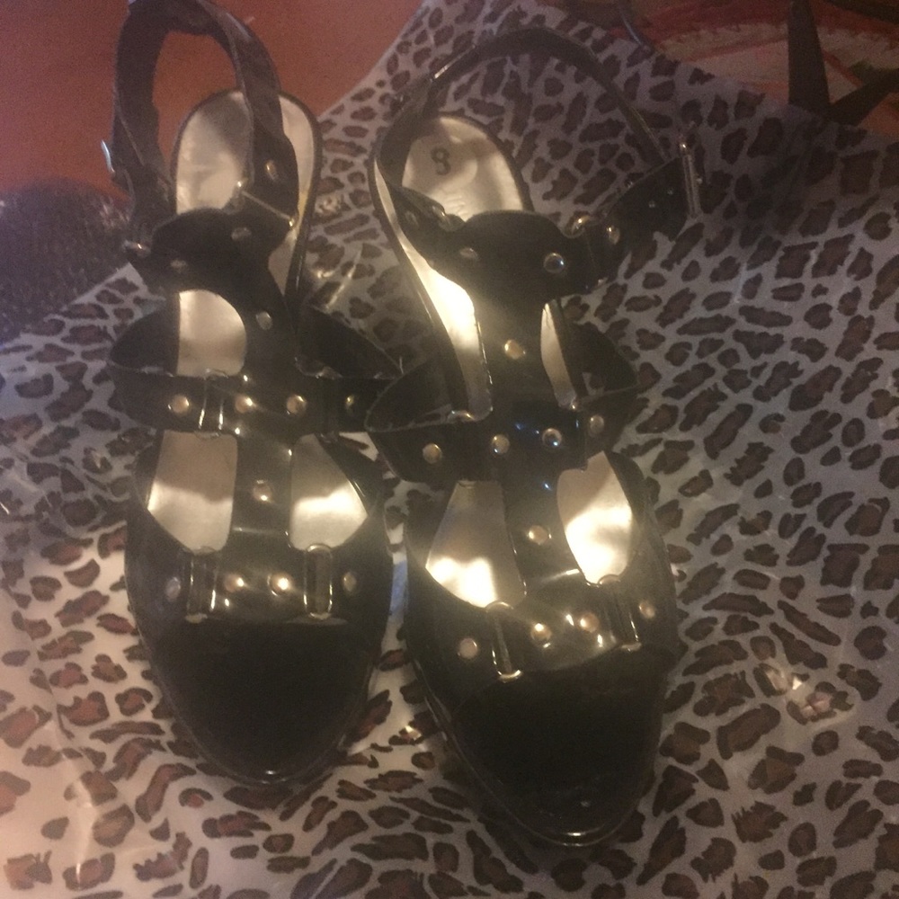 Sexy black heels